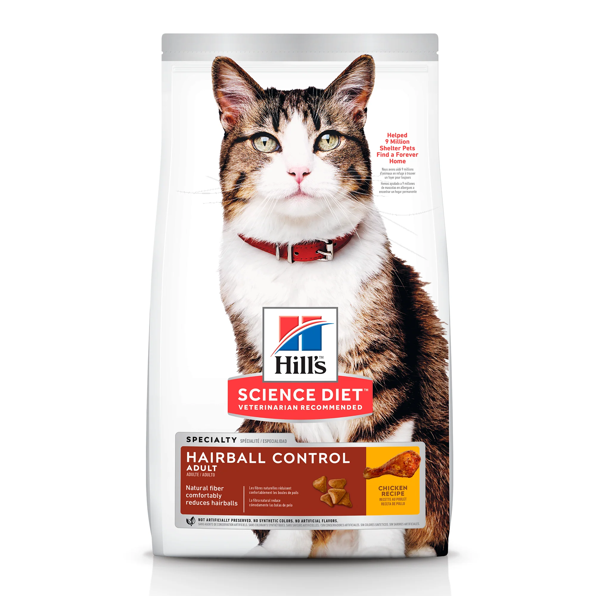 Hills Science Diet Hairball Control Alimento Gatos Adulto Control Bolas Pelo Coquetas