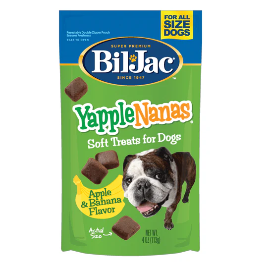 Bil-Jac - Yapple Nanas Soft Dog Treats 113Gr