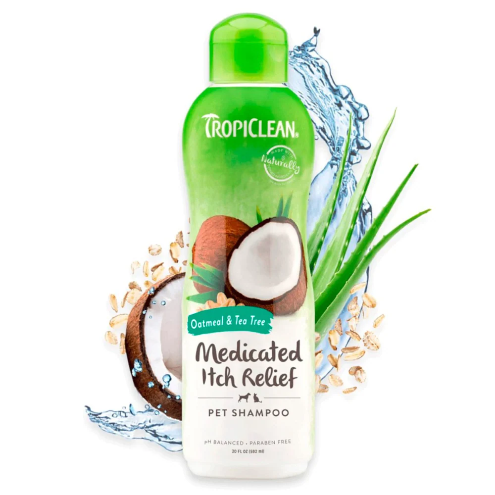 Tropiclean Shampoo Té & Avena 592Ml - Imagen 3