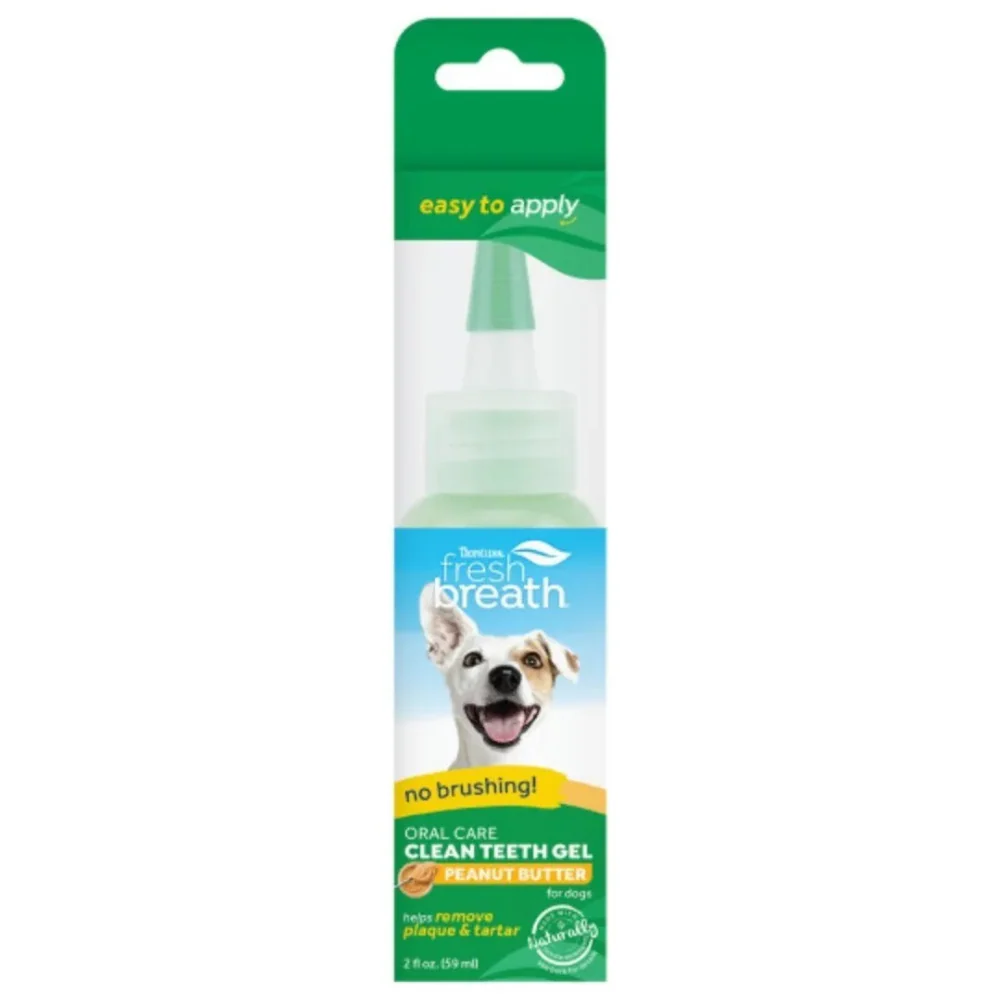 Tropiclean Fresh Gel Dental Perro Sabor Maní 59Ml