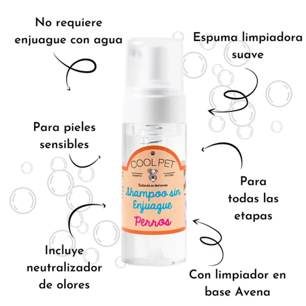 Coolpet Shampoo Sin Enjuague Perros - Imagen 4