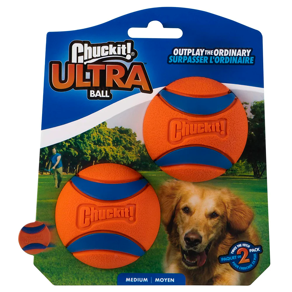 Pelotas para perros ChuckIt! Ultra Ball 2 Pack