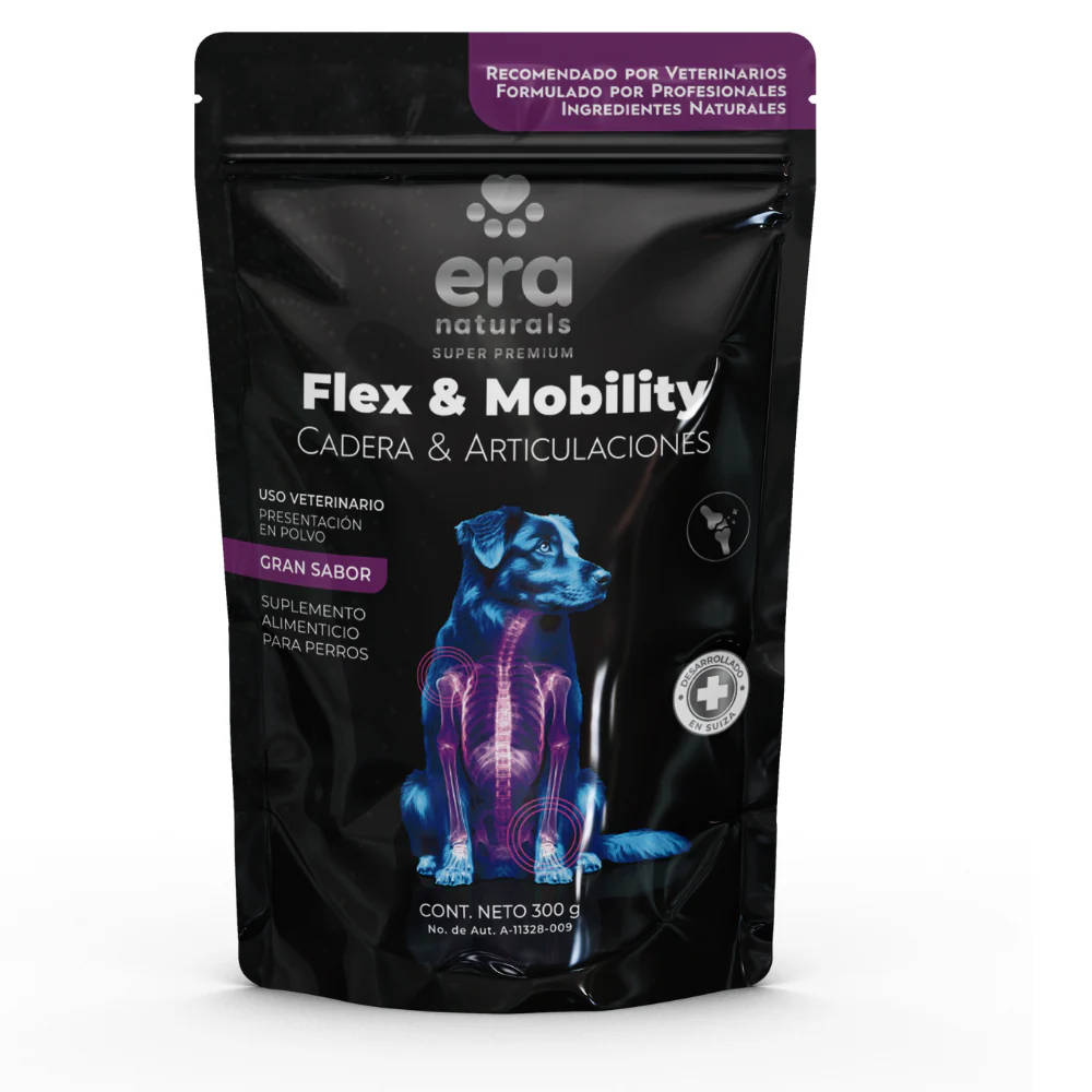 Era Naturals Cadera Y Articulaciones. Suplemento para Perros con Glucosamina, Condroitina y Colágeno Complemento para Croquetas o Dieta Barf 300g - Imagen 8