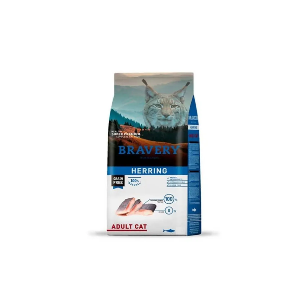 Bravery Herring Gato Adulto 7 Kg