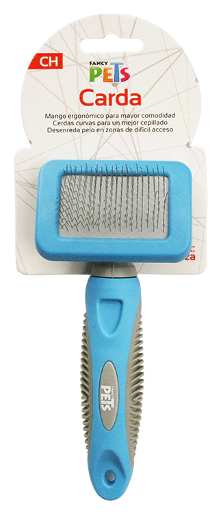 Carda para Perro Chica con Mango Ergonomico FancyPets 17 cm x 7 cm