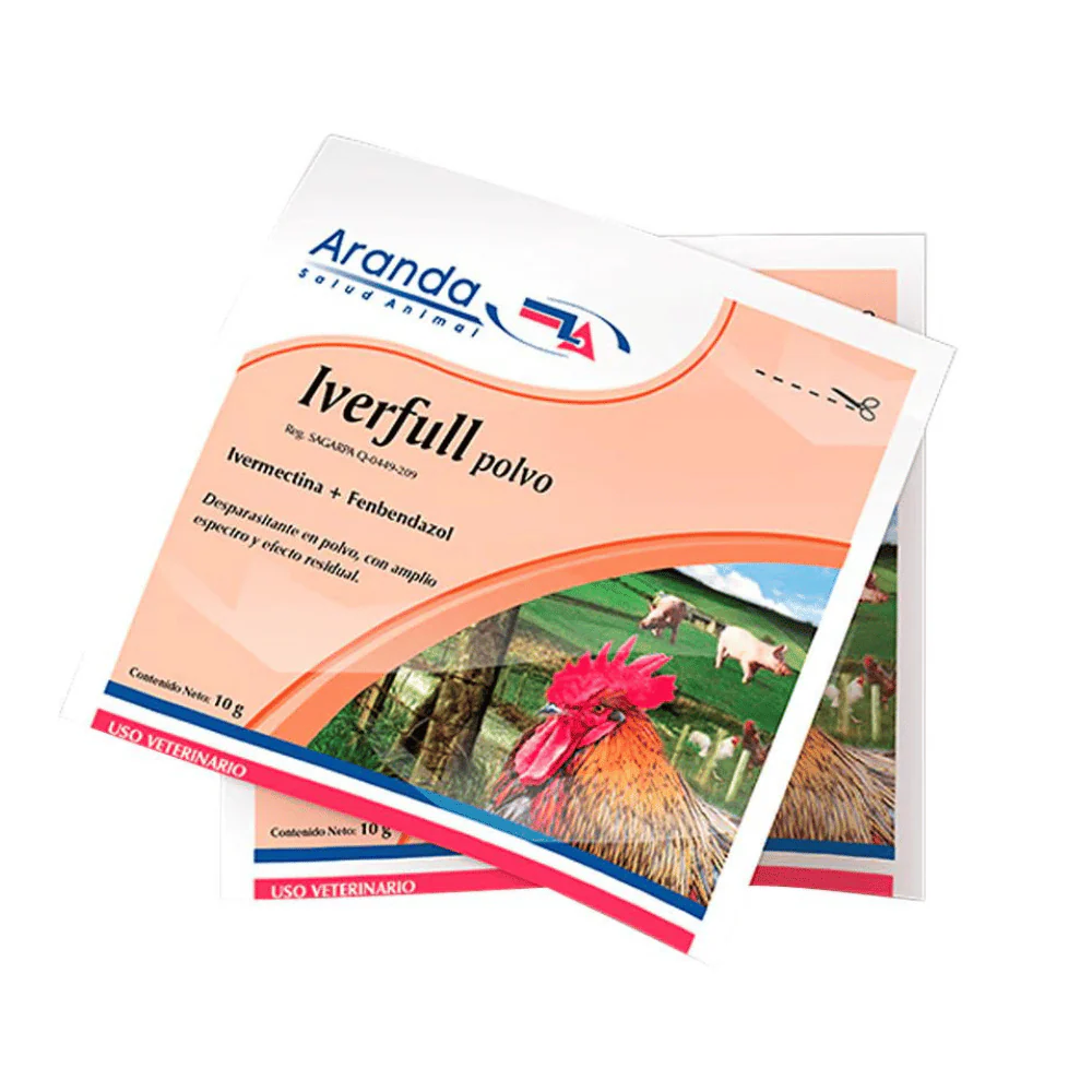 Iverfull Polvo Sobre de 10 Gr - Caja con 25 Pzas - Imagen 3