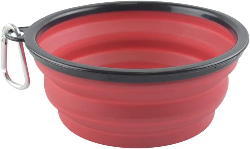 Plato Plegable Mediana Para Viaje Fancy Pets