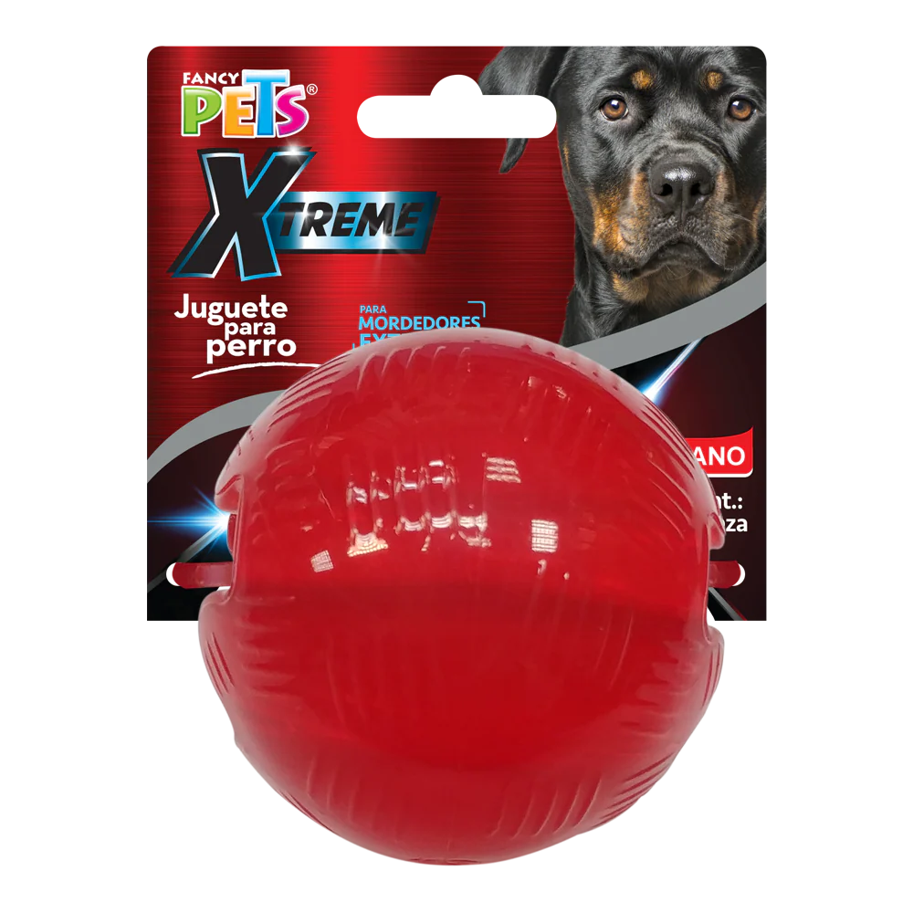 FancyPets Juguete Perros Mordedores Extremos Bola Mediana