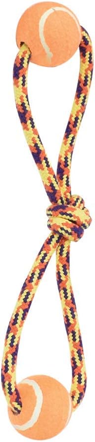 Juguete Cuerda Tejida Con Doble Pelota 43 Cm Fancy Pets