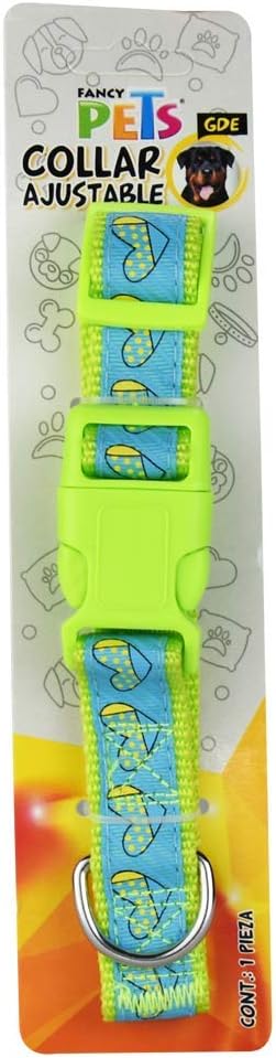 Collar De Nylon Con Broche Grande Fancy Pets para Perro