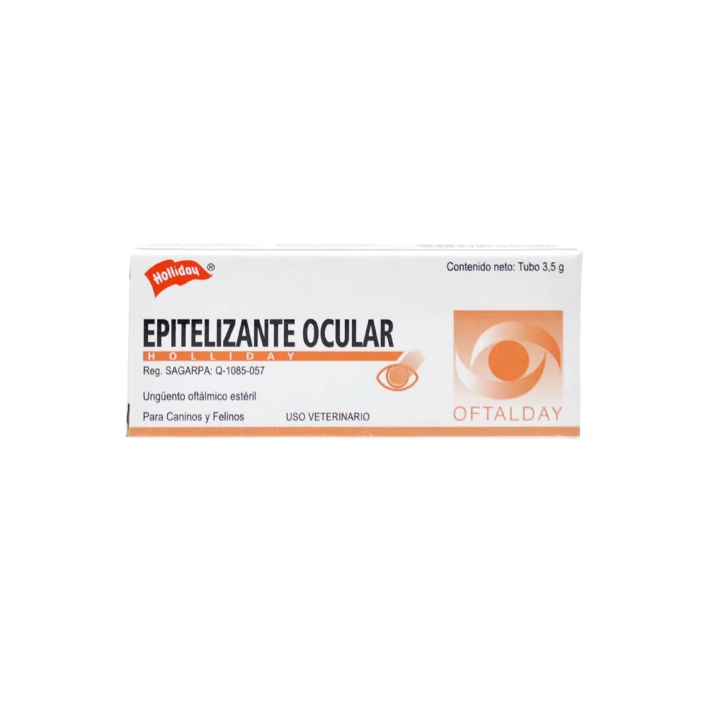 Holliday Epitelizante Ocular Unguento Perro Gato 3.5 gr - Imagen 2