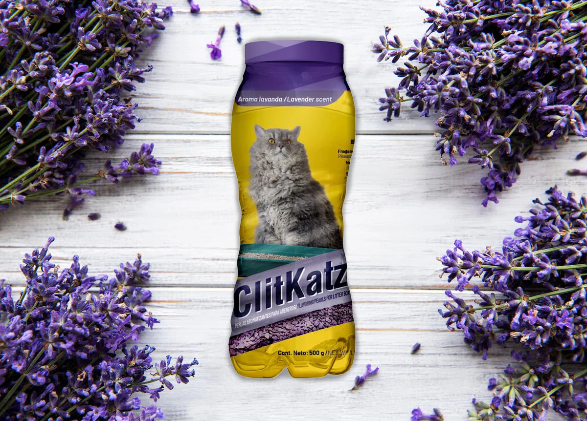 Cat&clean Bolokatz Perlas Aromatizantes Lavanda Arenero 500g - Imagen 2