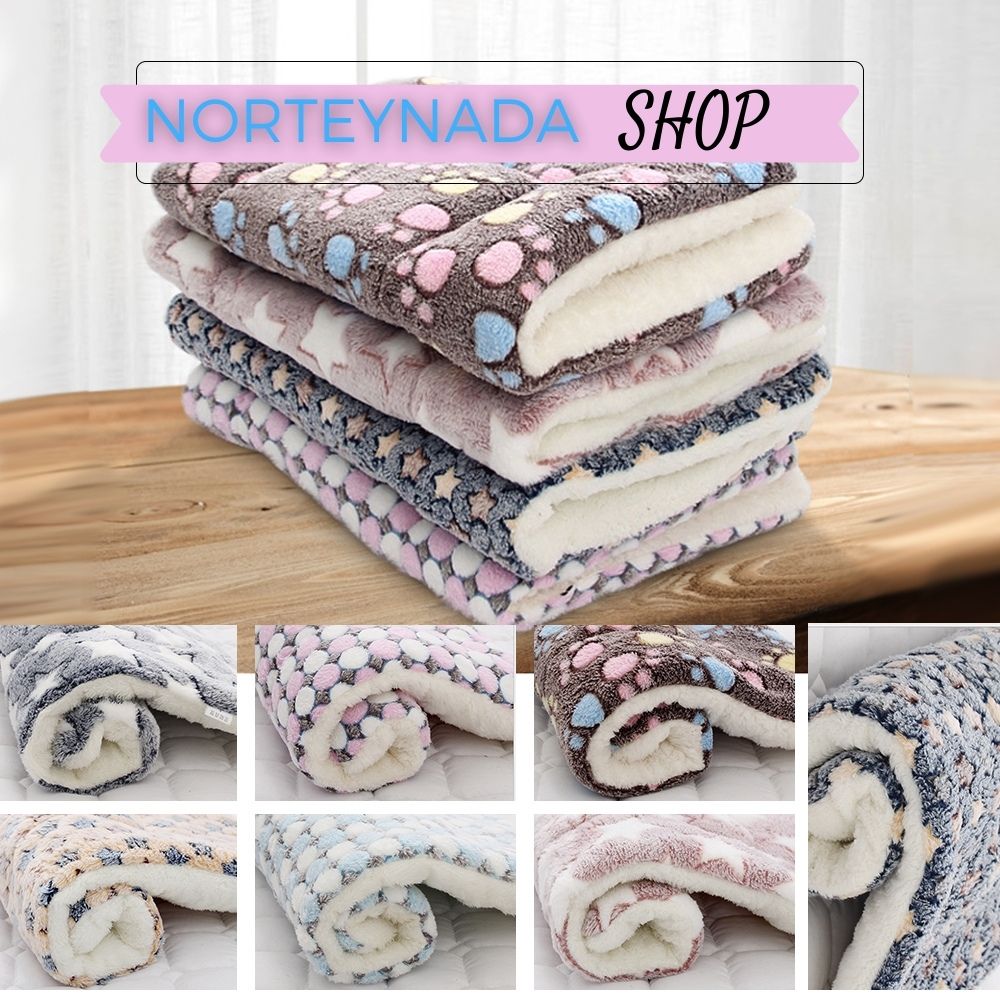 MANTA POLAR ESTRELLA GRIS - Imagen 3