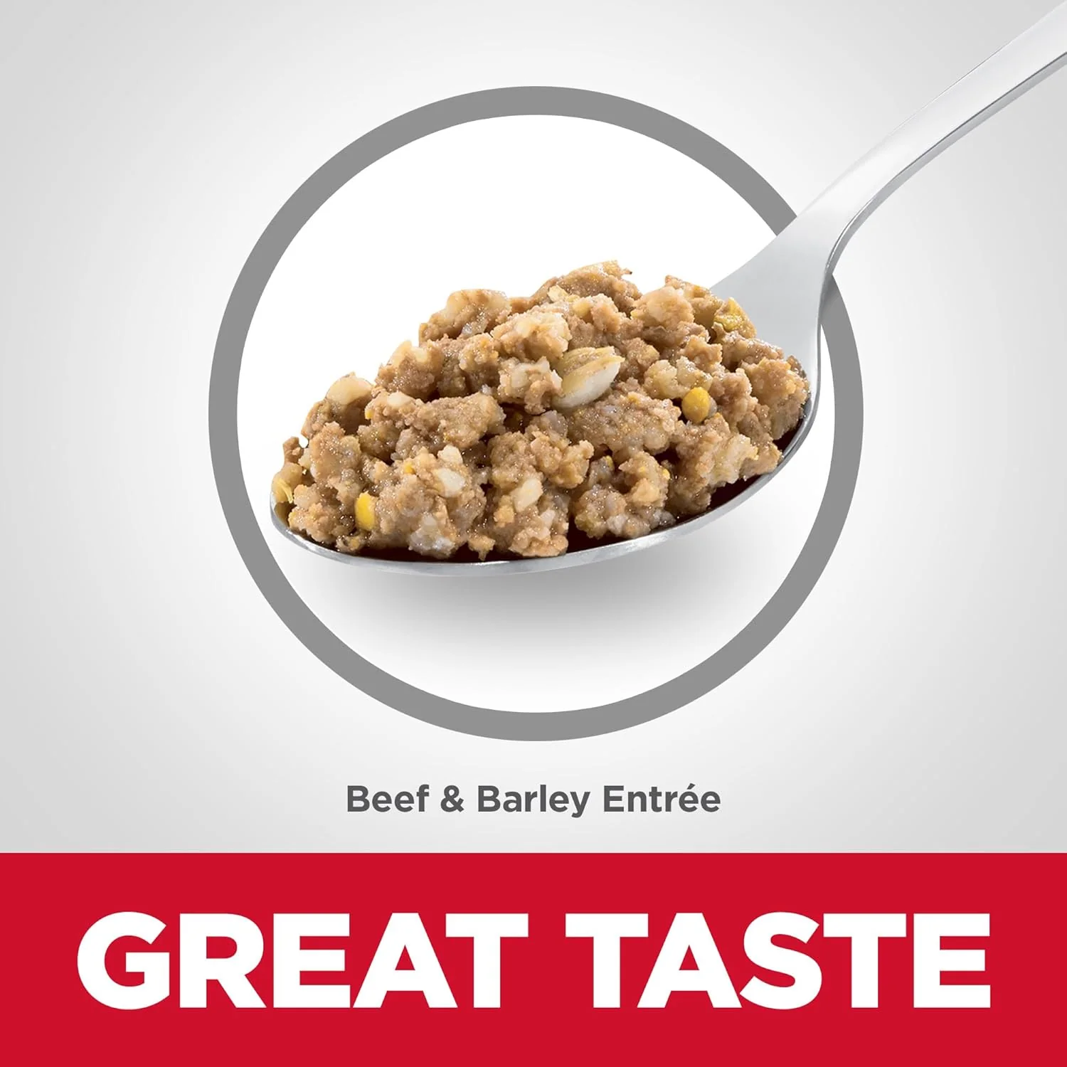 Hill's Science Diet Lata de Alimento Húmedo para Perros Adultos de +7 años sabor Carne de Res y Cebada 370gr - Imagen 3