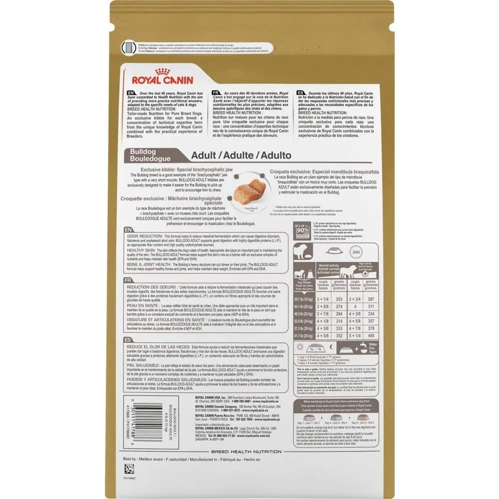 Royal Canin Alimento Perros Bulldog Adulto 13.6 kg - Imagen 3