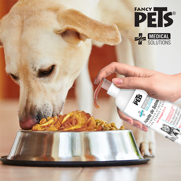 MS Aceite de Salmón 250 mL Suplemento Omega-3 ( perros y gatos ) - Imagen 3