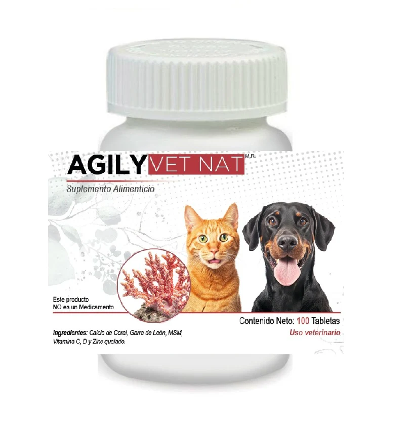 Agily VetNat 100 Tabletas antes ARTRI VETNAT (Artrivet) Condroprotector