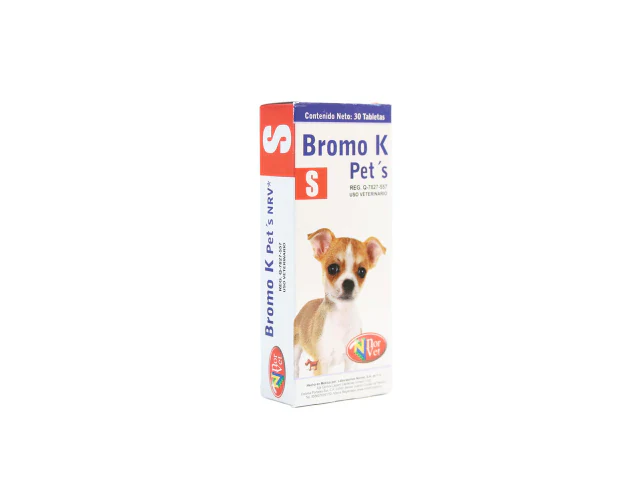 Bromo K Pets de 30 Tabletas - Norvet
