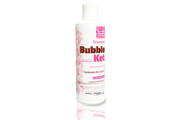 Bubble ket shampoo 250 mL SANTGAR ( antimicótico bactericida antiséptico ) TEMPORALMENTE AGOTADO