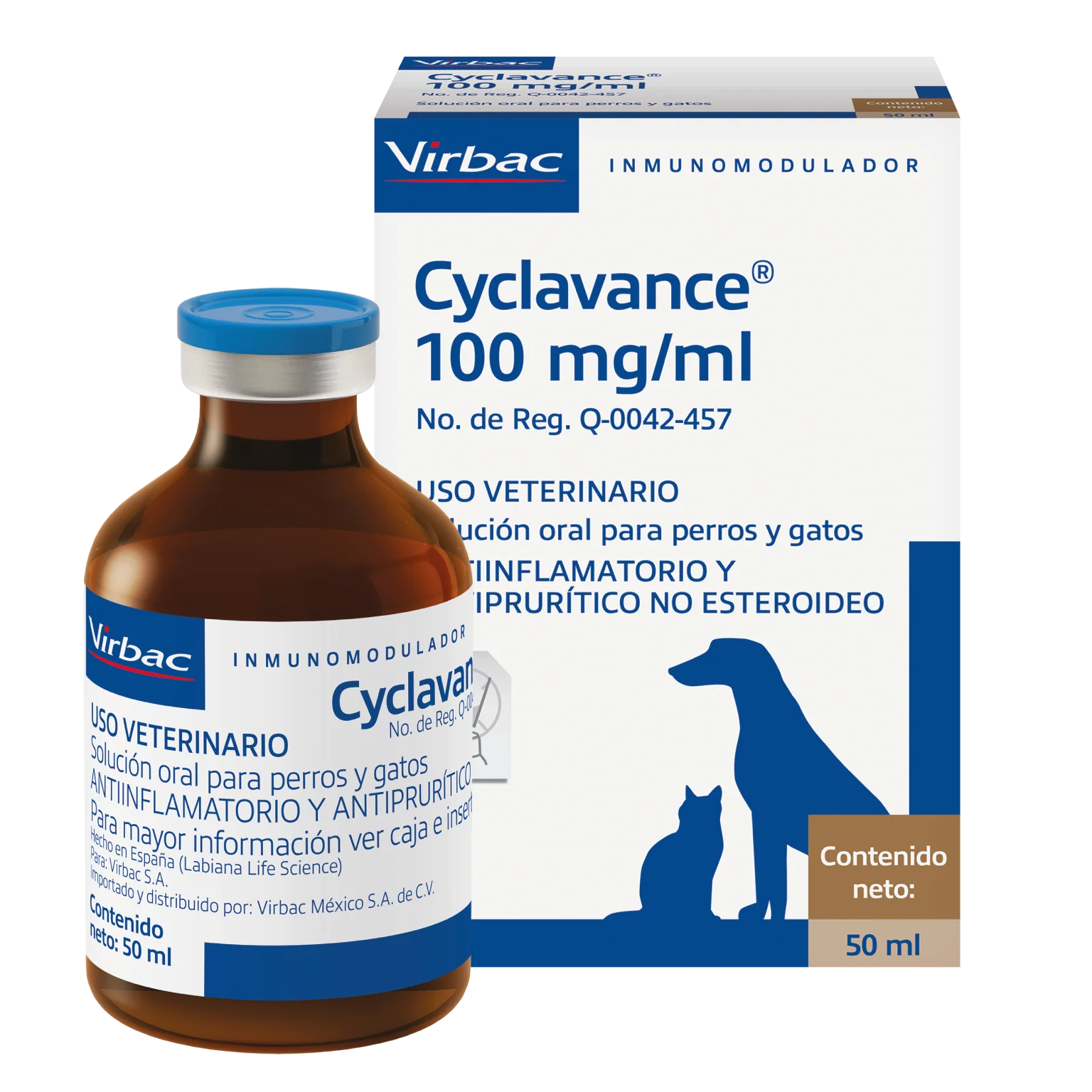 Cyclavance Antinflamatorio y Antiprurítico no esteroideo para Perros y Gatos para el tratamiento de dermatopatías alérgicas - Imagen 3