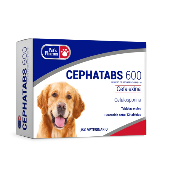 Cephatabs 600 mg 12 Tabletas