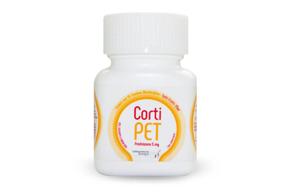 Cortipet amarillo sabor Tutti Frutti Miel ( prednisona 5 mg )