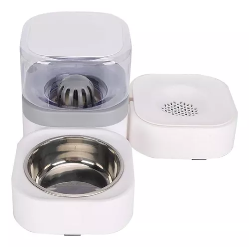 Bebedero Semiautomatico Platos Movibles Perros Y Gatos