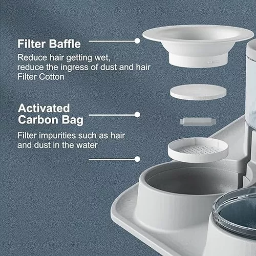 Dispensador Comedero Semiautomático Para Mascotas - Imagen 6