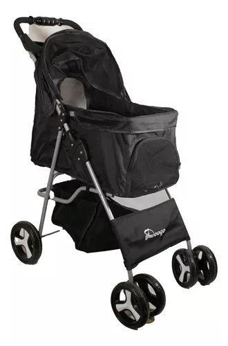 Carriola Grande Plegable 4 Ruedas Para Perros Y Gatos - Imagen 3