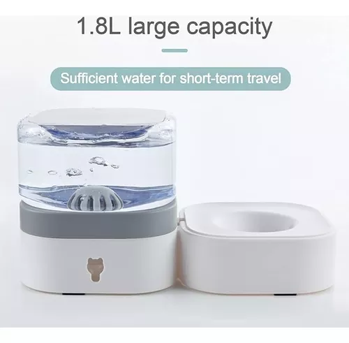 Bebedero Semiautomatico Platos Movibles Perros Y Gatos - Imagen 7