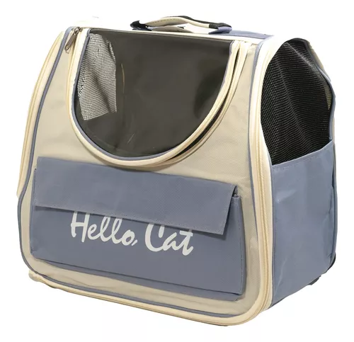 Mochila Transportadora De Viaje Para Gatos 37 * 25 *34 Cm - Imagen 6