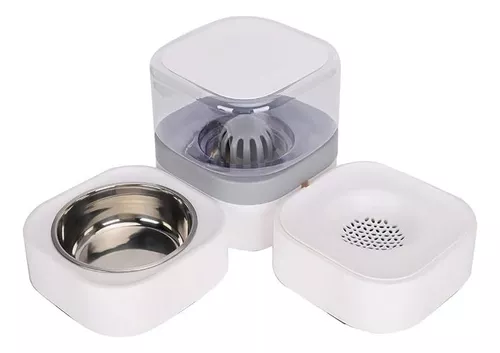 Bebedero Semiautomatico Platos Movibles Perros Y Gatos - Imagen 2