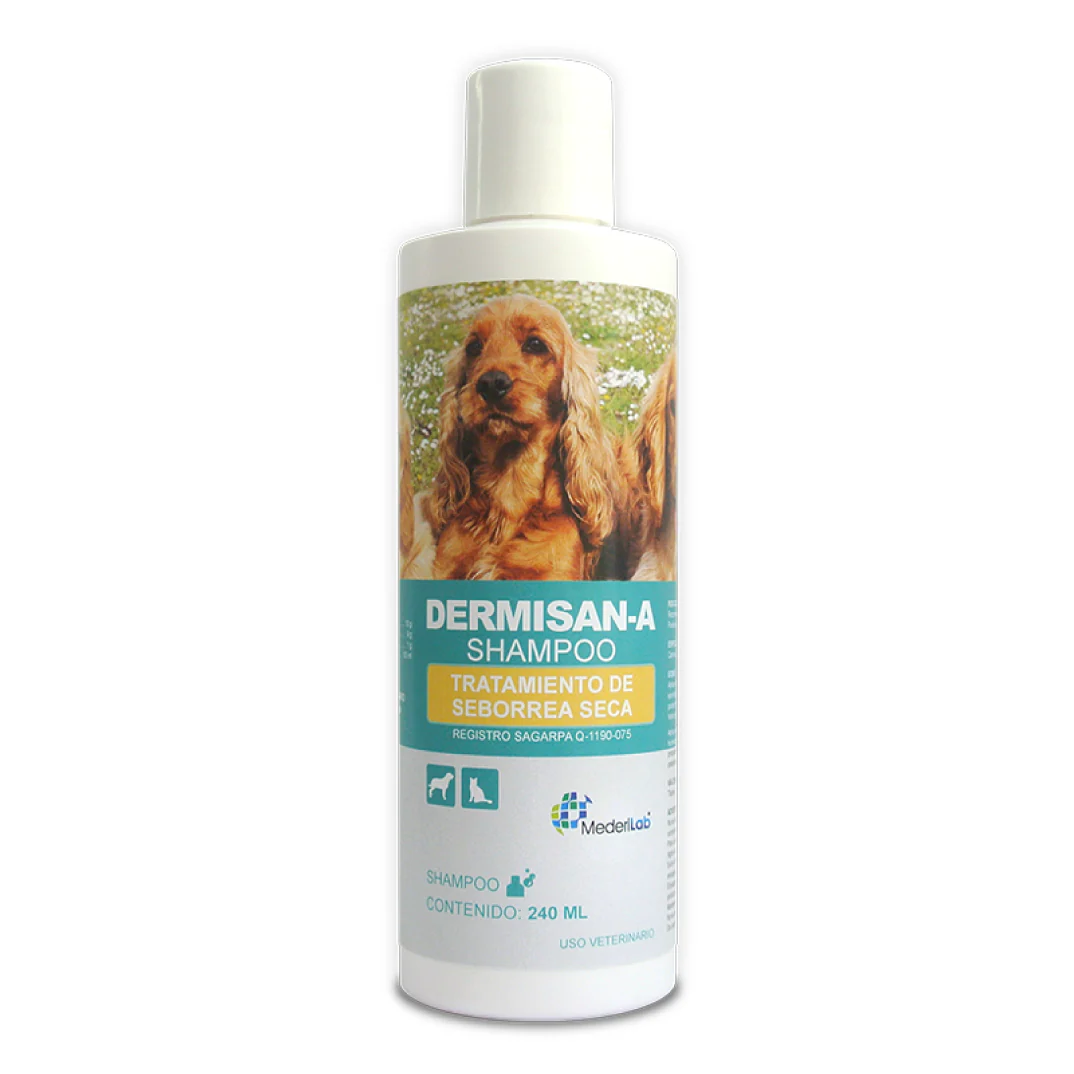 Dermisan A Shampoo Tratamiento Seborrea 240 Ml Mederilab