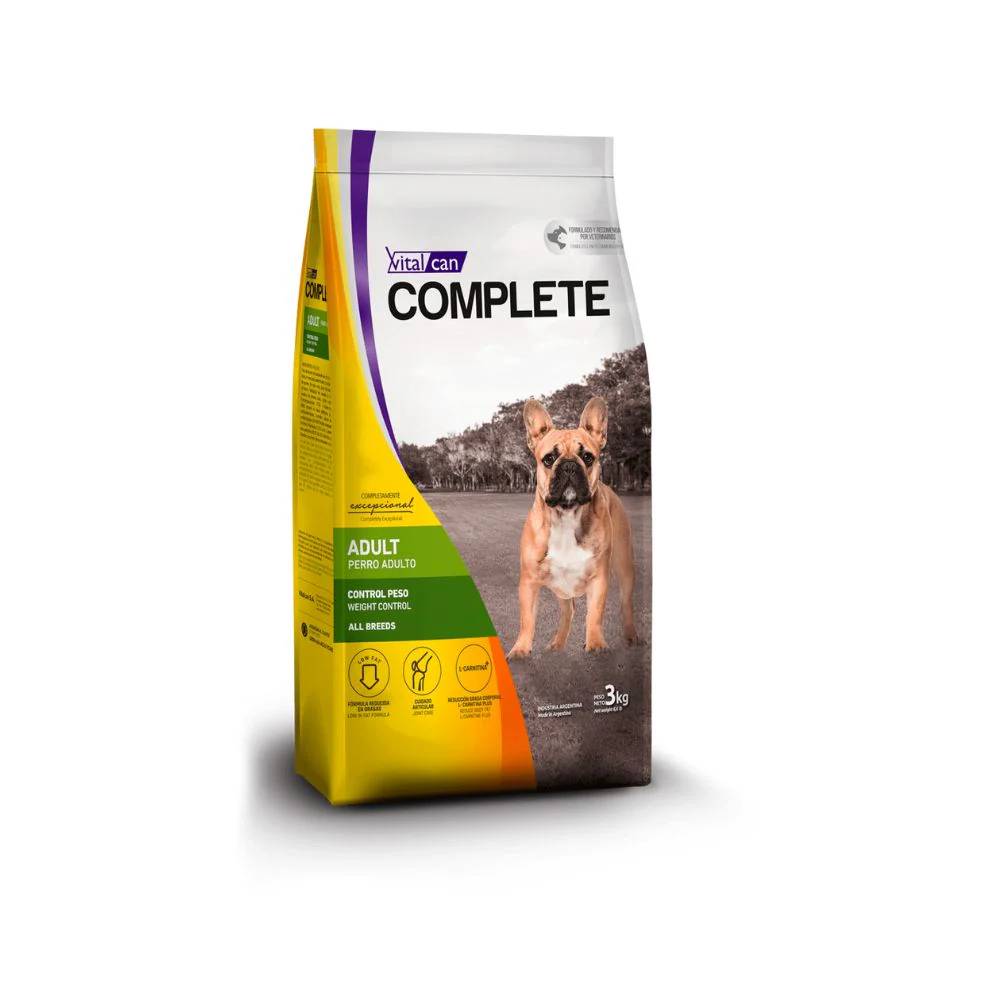 Vitalcan Complete Adulto Control Peso 20kg