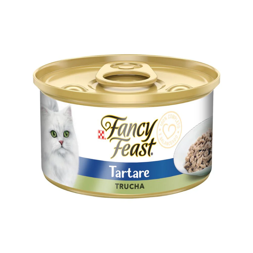 Fancy Feast Lata Flaked Trucha 85 Gr