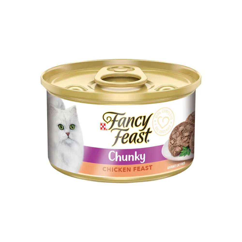 Fancy Feast Lata Chunky Pollo 85gr