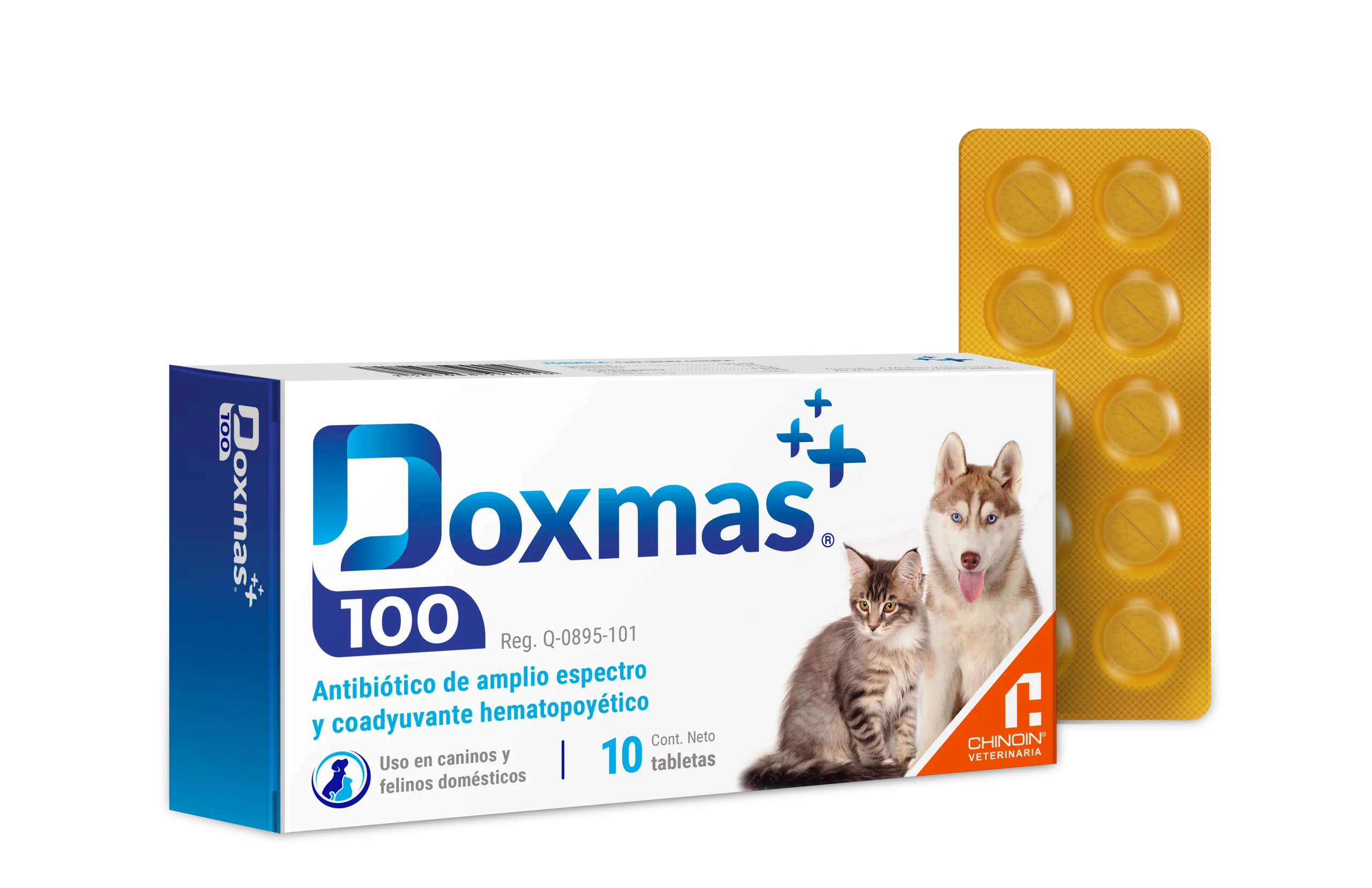 Doxmas 100 ( 10 tabletas ) doxiciclina