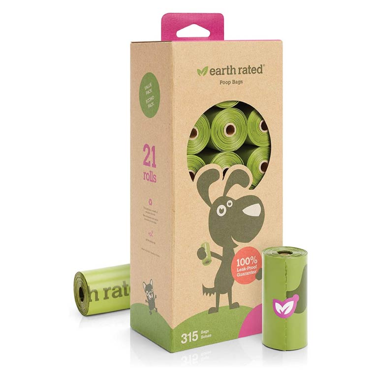 Bolsas biodegradables para Perros Earth Rated Poop Bag - Imagen 2