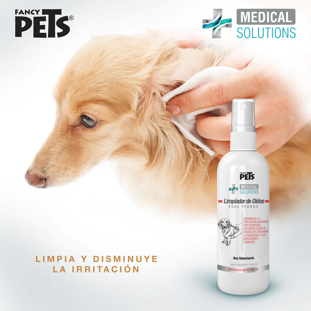 Limpiador de Oídos Pet Medical Solutions 125 mL ( Limpiador ótico ) - Imagen 2