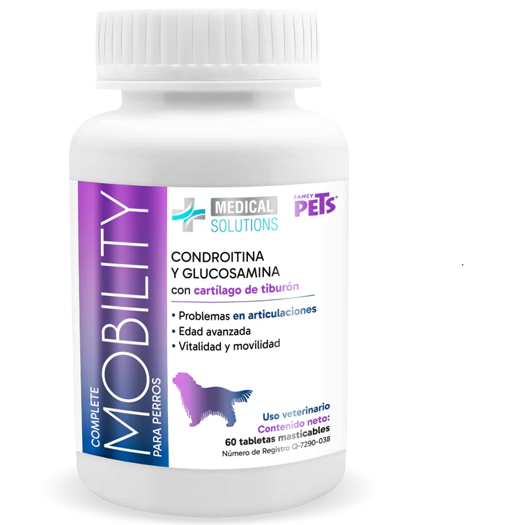 MS Complete Mobility para Perros 60 Tabletas Masticables