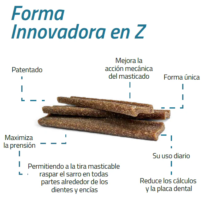 Veggiedent Fresh L ( Premio para cuidado dental ) > 30 kg - Imagen 3