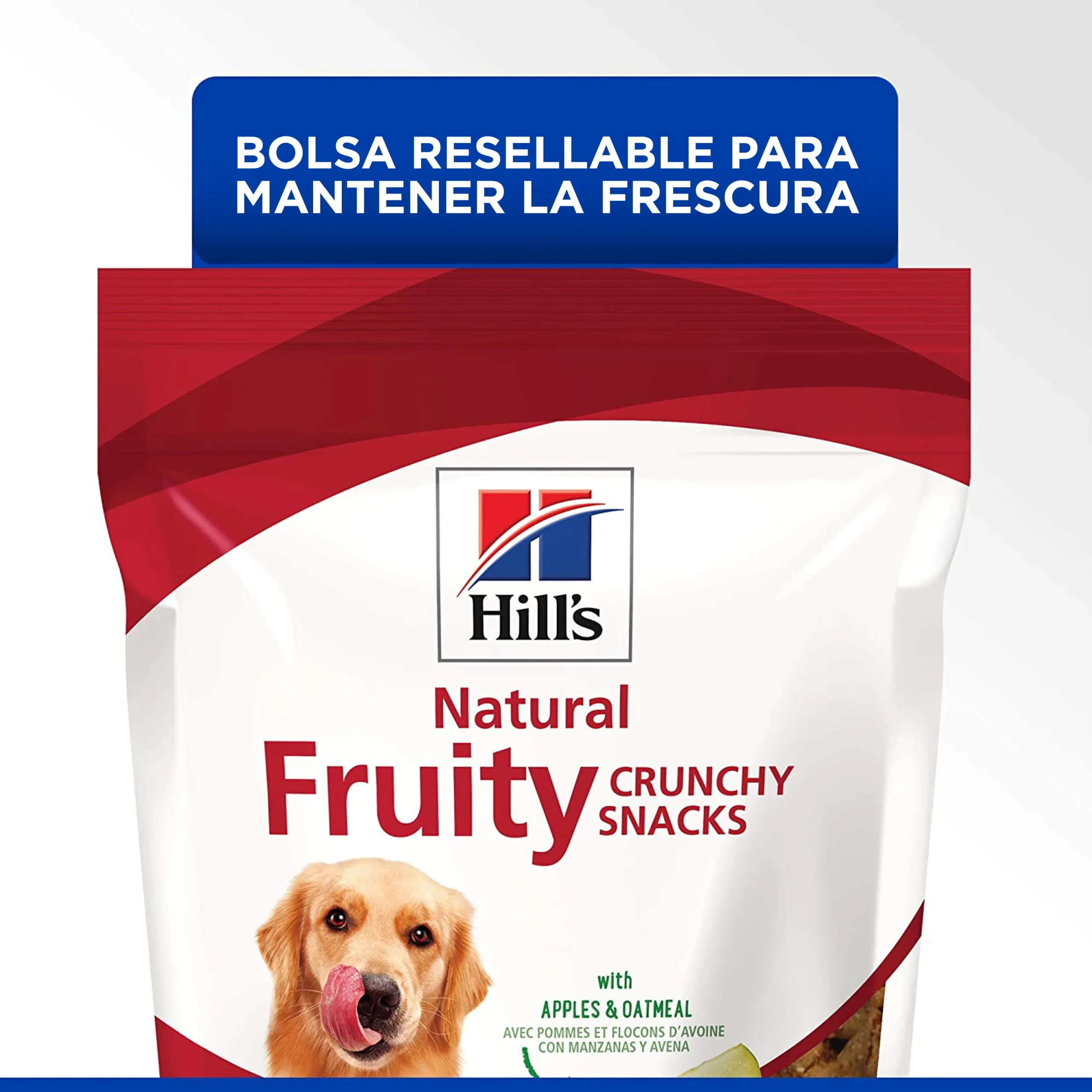 Hills Natural Fruity Crunchy Snacks Premios para Perros de Manzana Avena 230 gr Treats - Imagen 8