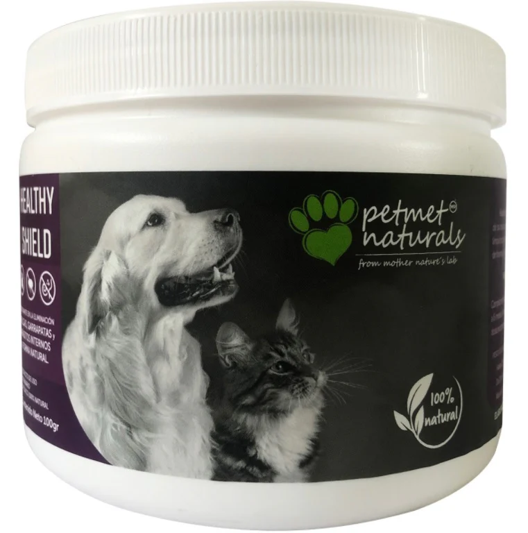 PetMet Naturals Healthy Shield ( parásitos internos y externos ) 100 gr