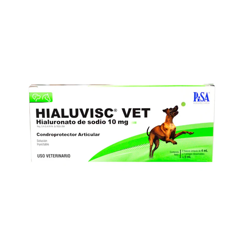 Hialuvisc Vet 2 Unidades 4 Ml- Pisa