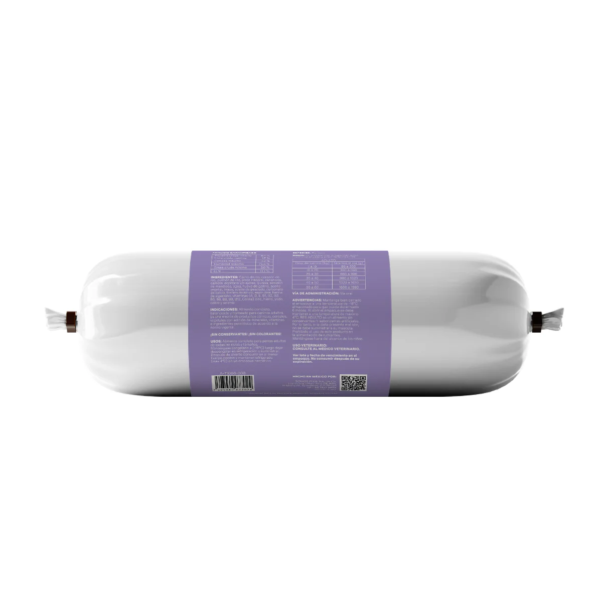 Alimento para Perro Congelado Sabor Res 200 Gr - TRUF - Imagen 2