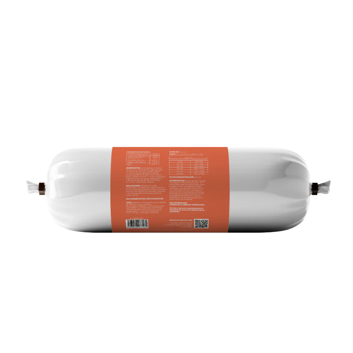 Alimento para Perro Congelado Sabor Pavo 200 Gr - TRUF - Imagen 2