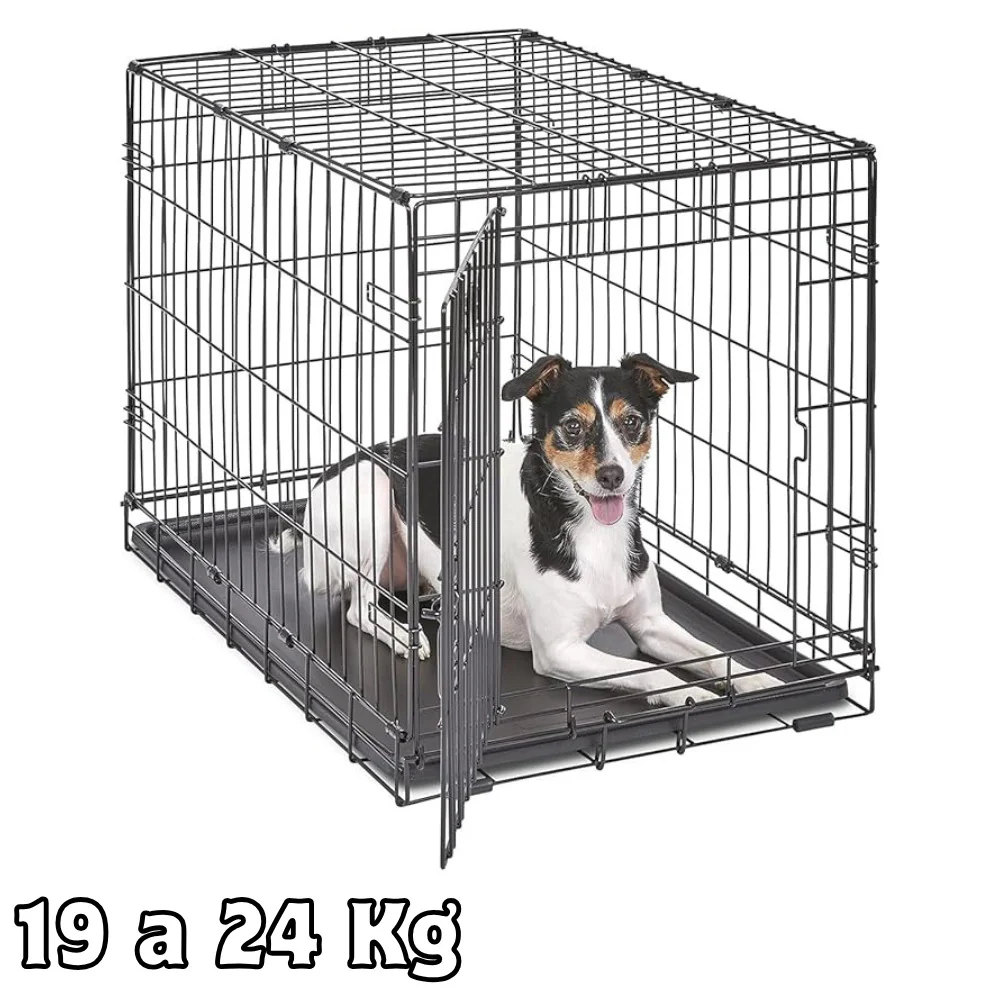 Jaula Transportadora de 30 Pulgadas para Perros de 19 a 24 Kg - Soul Pets