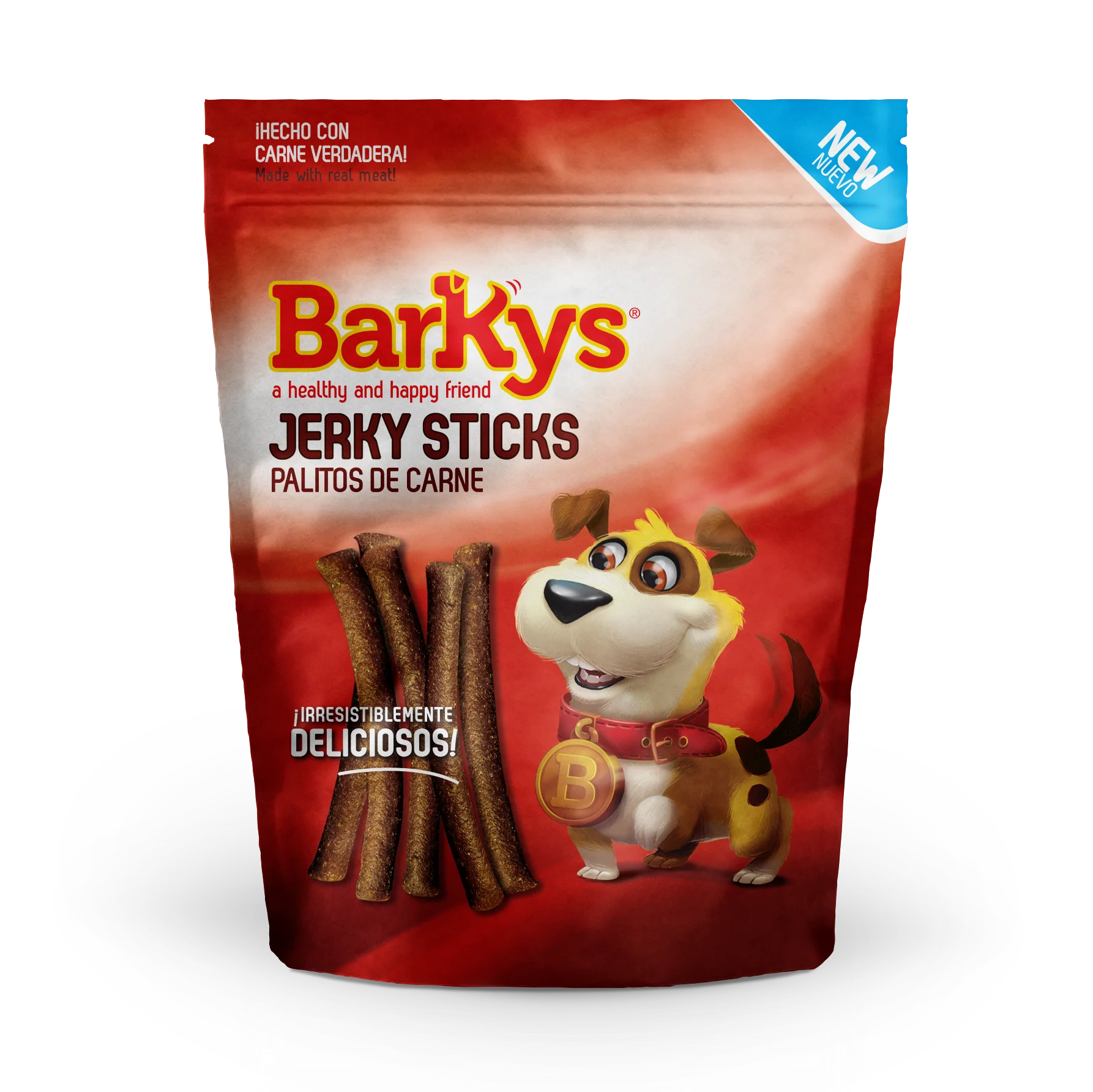 Barkys Palitos De Carnaza Carne 1 Kg - Premios Jerky Sticks