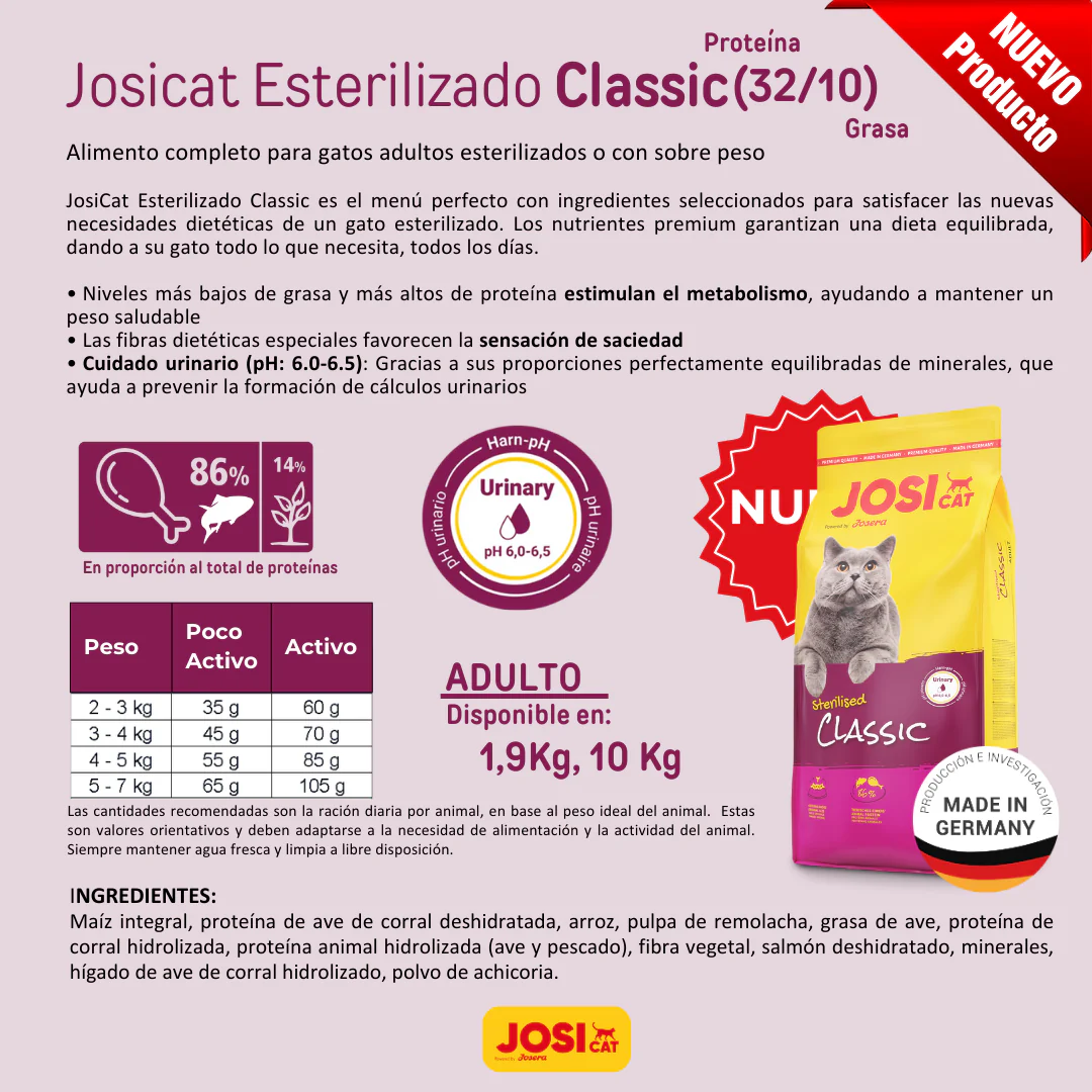 Josera Josicat Esterilizado Classic - Imagen 3
