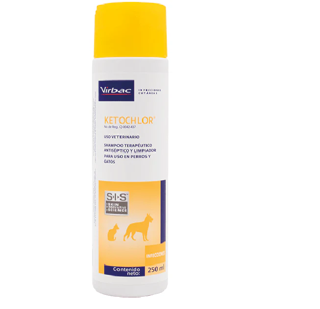 KETOCHLOR SIS Shampoo Medicado y Antiséptico 250 ml